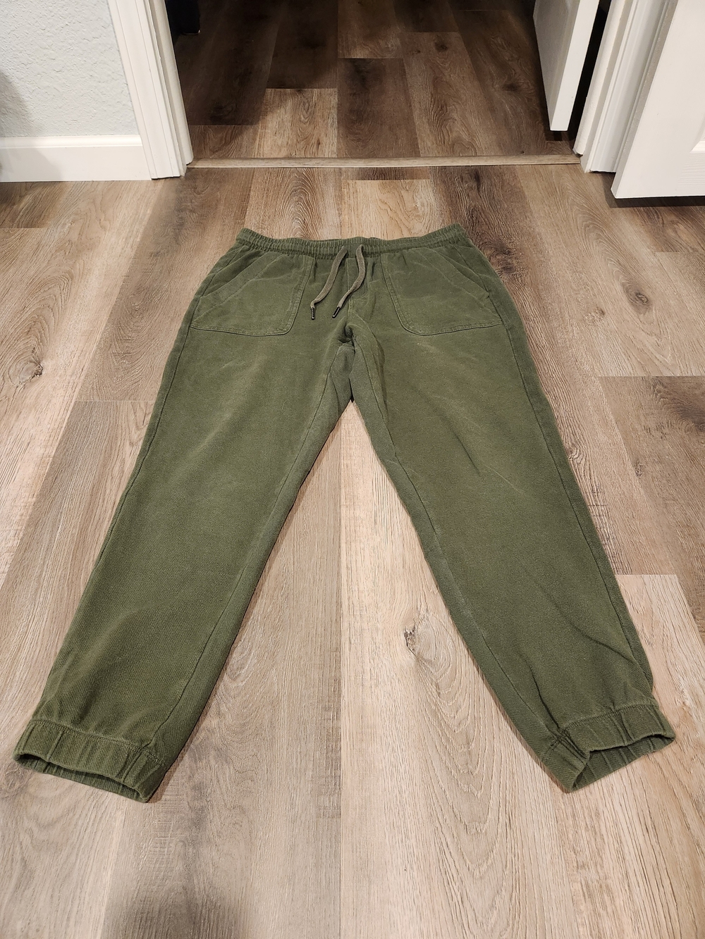 Avia Olive Green Drawstring Joggers Size Medium